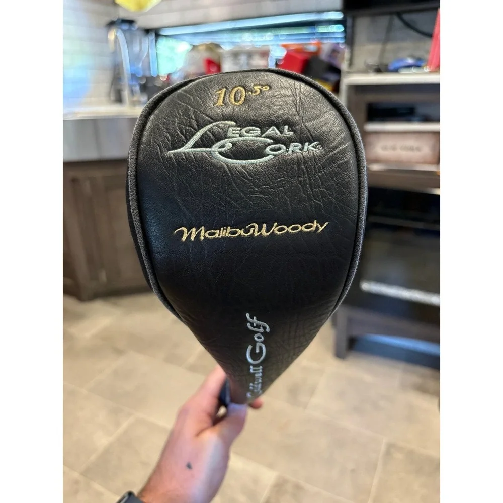 Caldwell Golf Malibu Woody 10.5° Driver LC Series Pershing 65-S w/ Cover